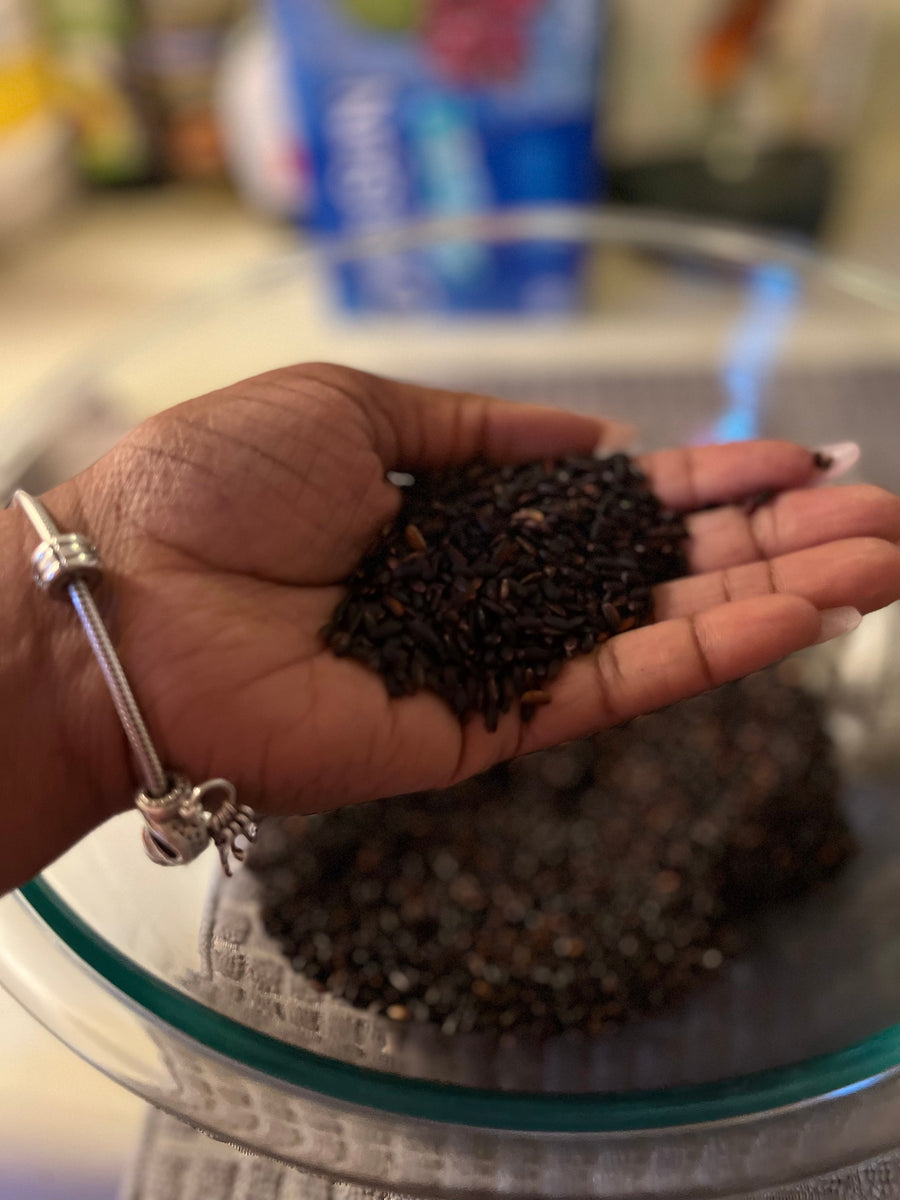 Fermented Black Rice Protein Treatment